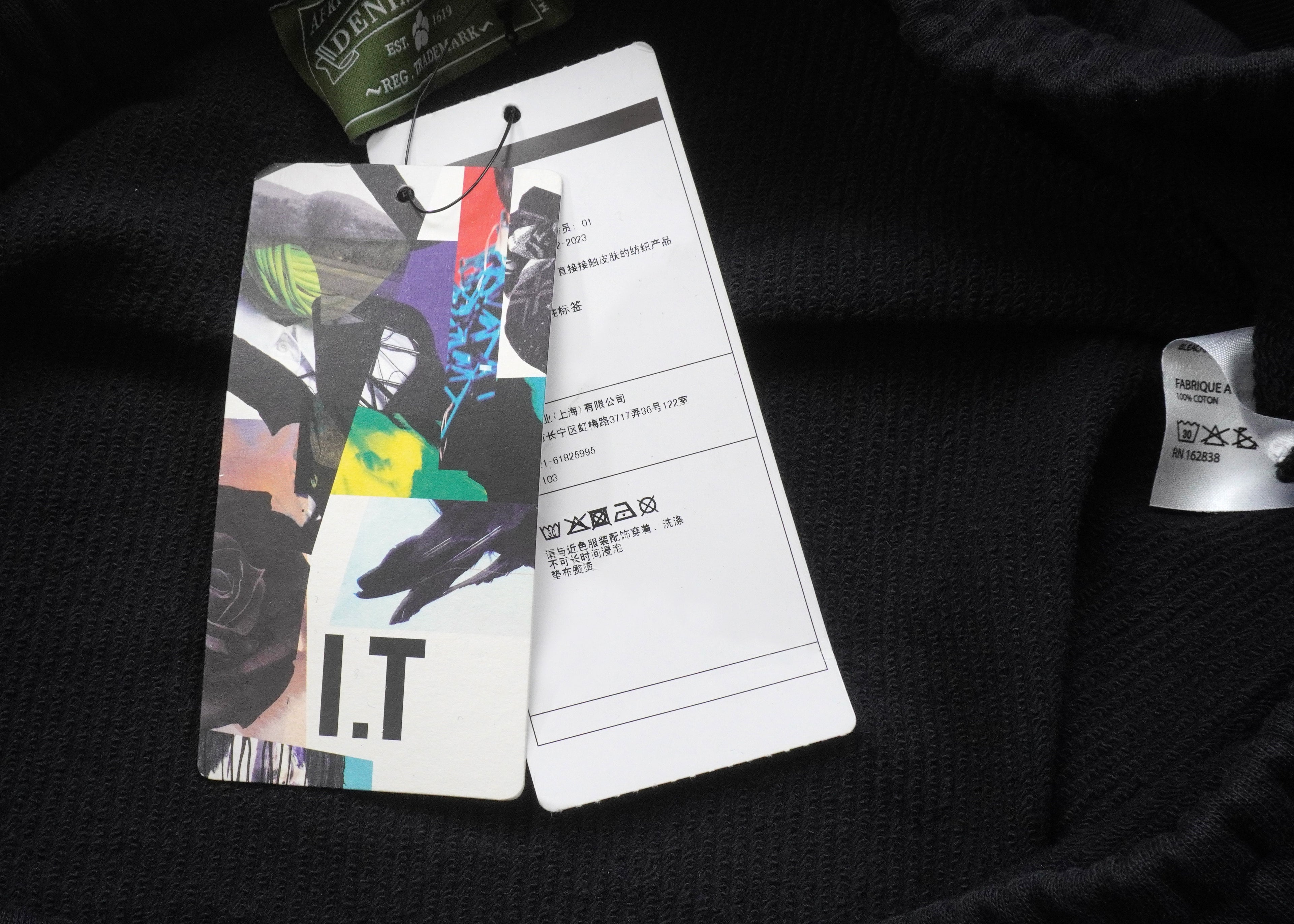 DENIM TEARS BLACK Sweatpants 6769 image 13
