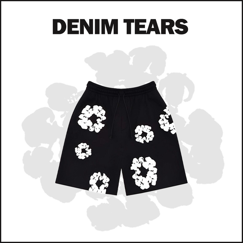DENIM TEARS BLACK Shorts 7192 image 1