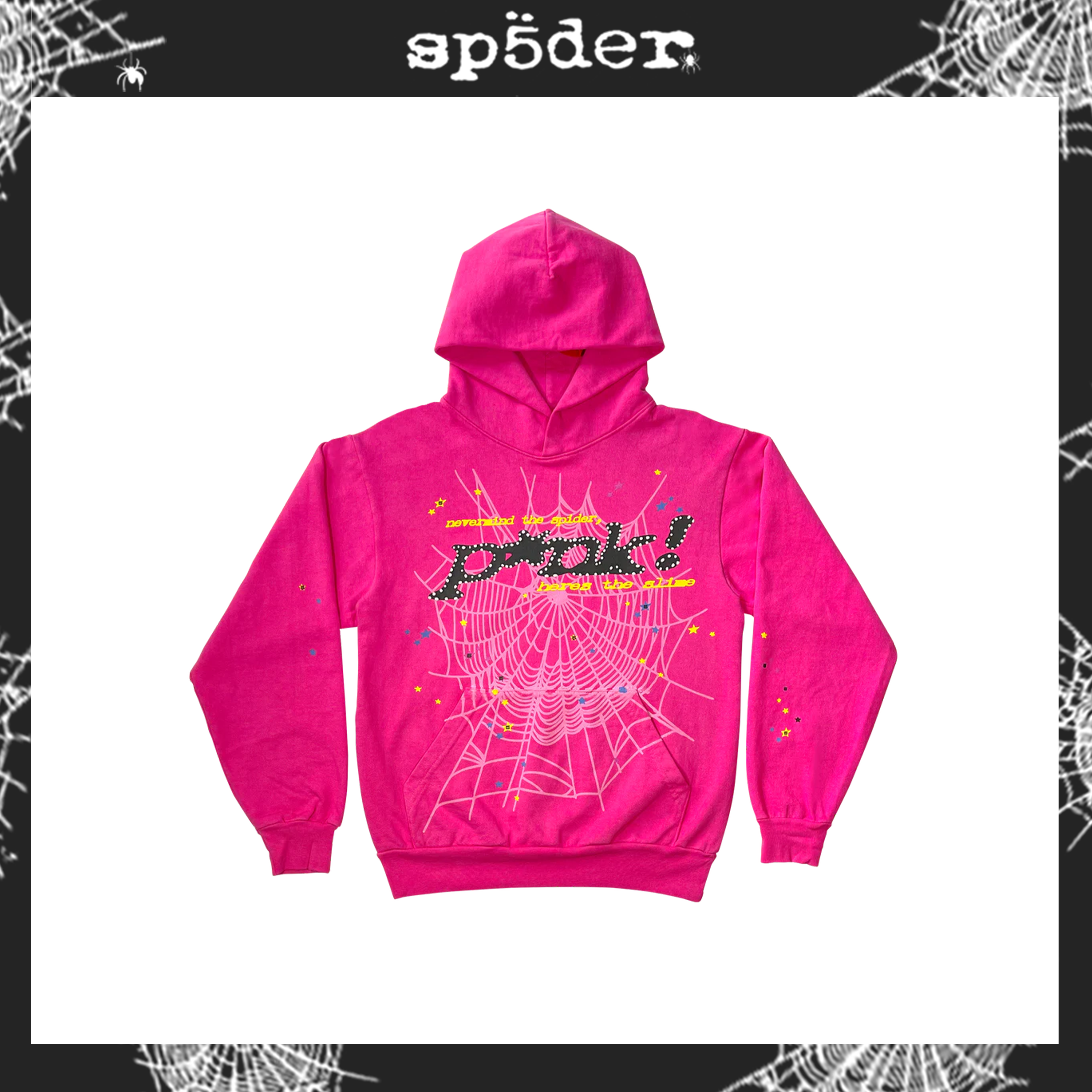 SP5DER SS21-PINK Hoodie image 1