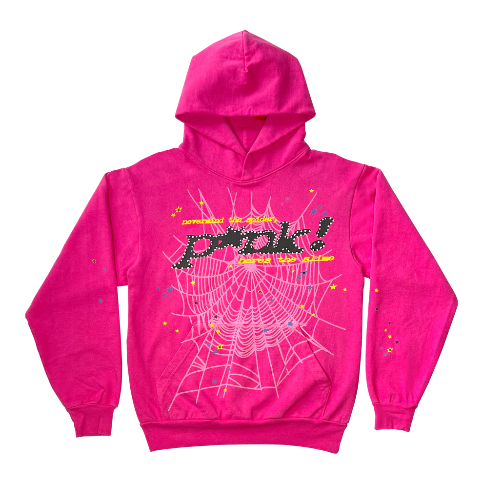 SP5DER SS21-PINK Hoodie image 2