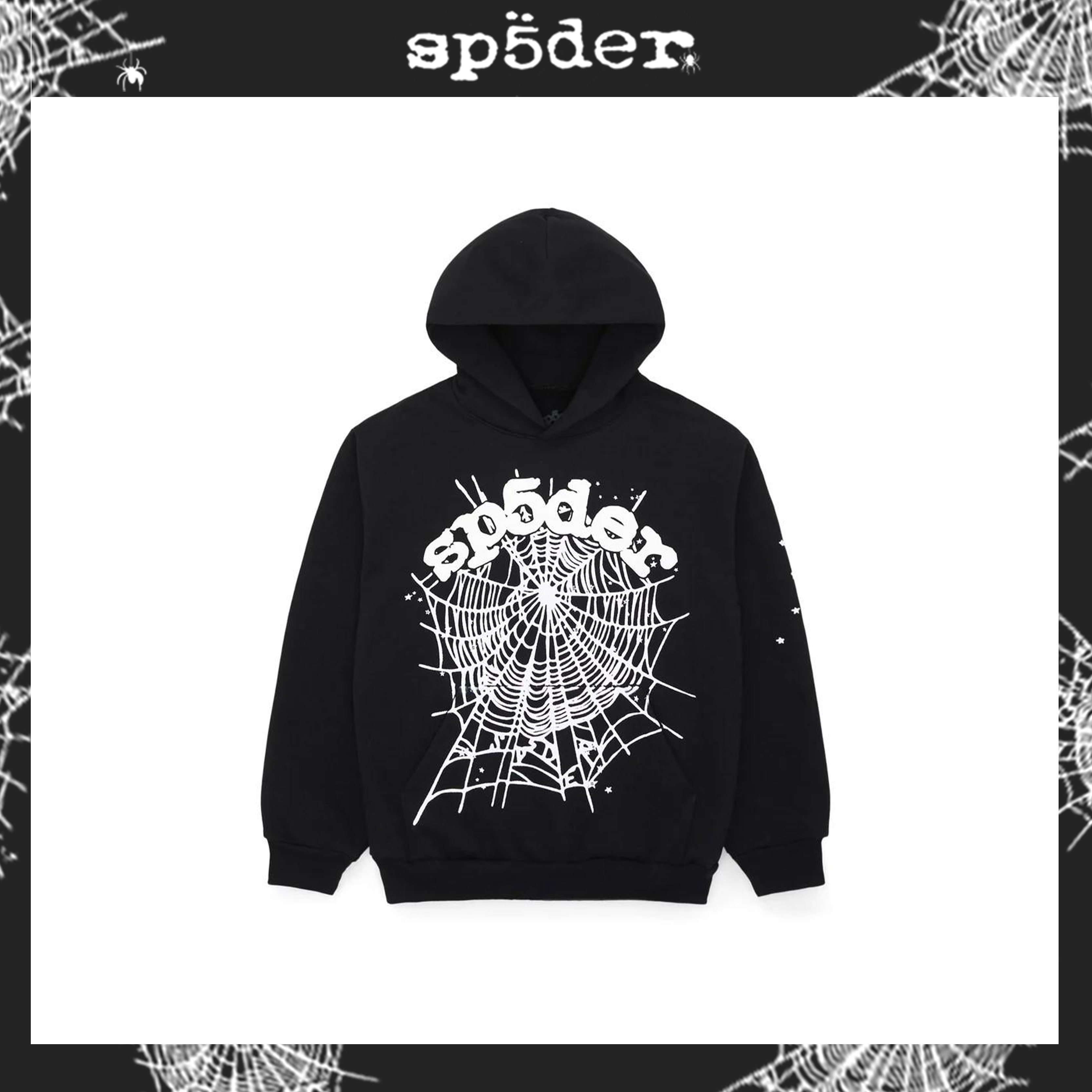 SP5DER SS24-BLACK1 Hoodie image 1