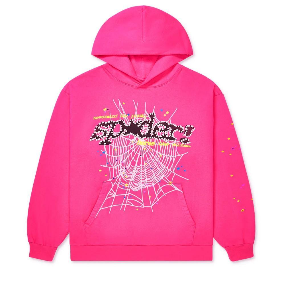 SP5DER FW23-PINK1 Hoodie image 2