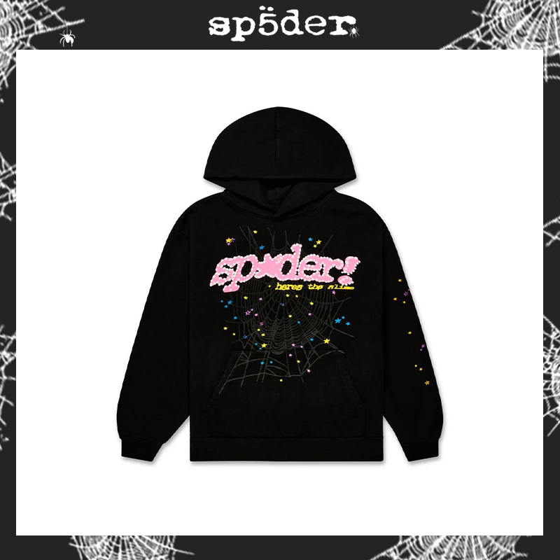 SP5DER FW23-BLACK Hoodie image 1