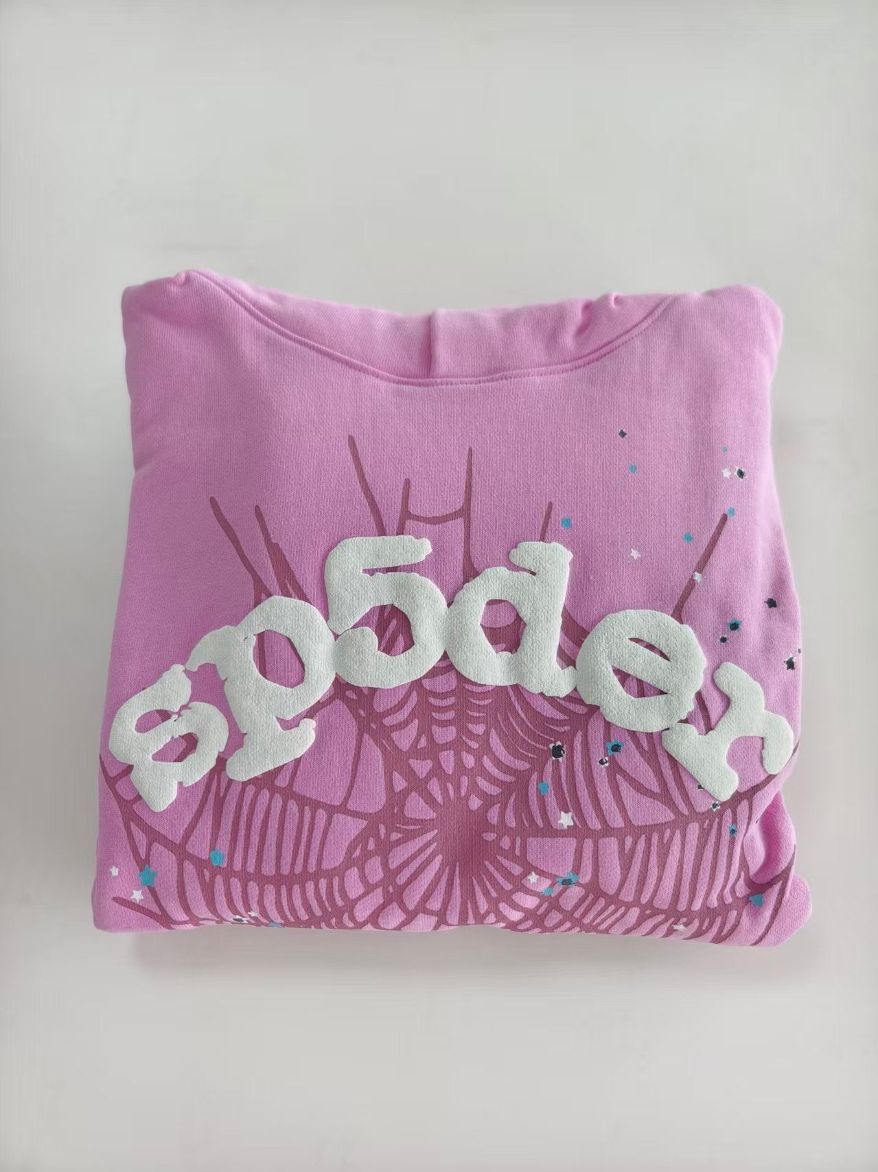 SP5DER FW23-PINK2 Hoodie image 6
