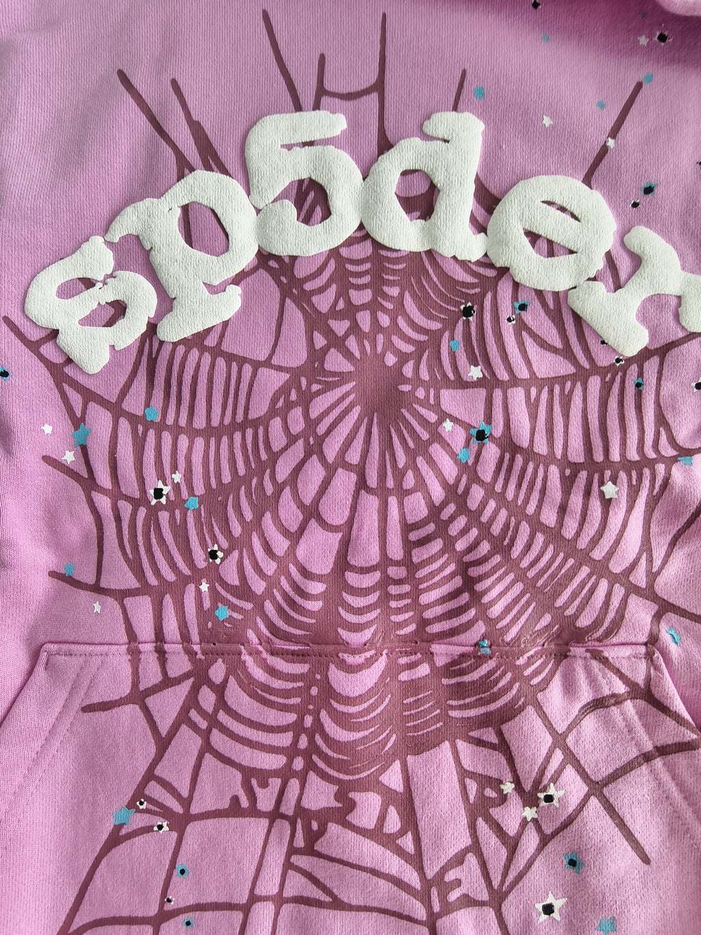 SP5DER FW23-PINK2 Hoodie image 9