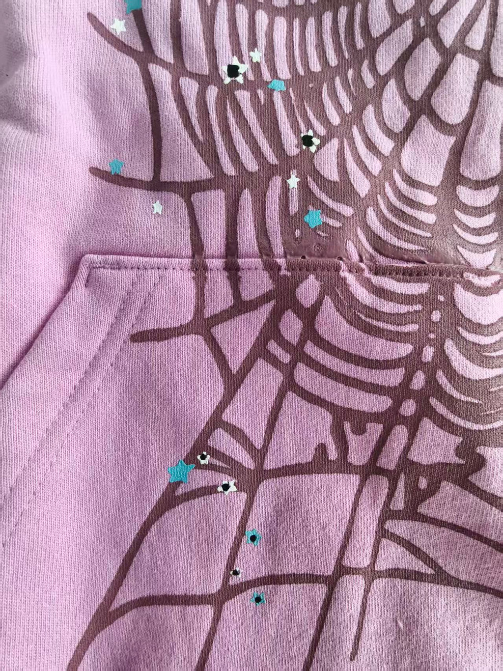 SP5DER FW23-PINK2 Hoodie image 12
