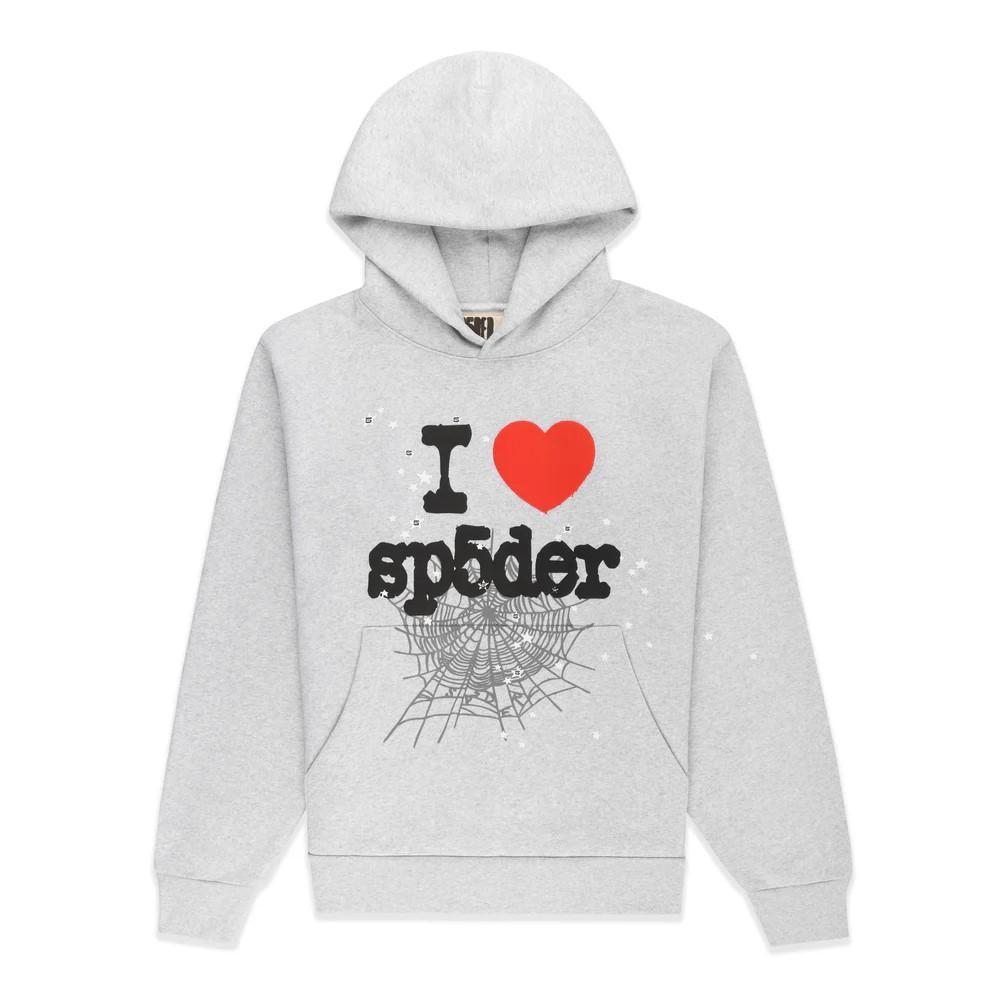 SP5DER FW24-HEATHER GREY Hoodie image 2