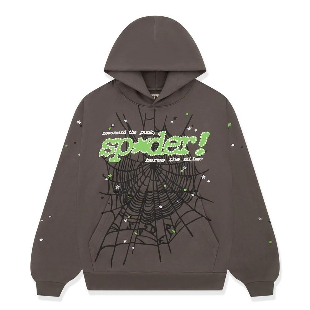 SP5DER FW24-SLATE GREY Hoodie image 2