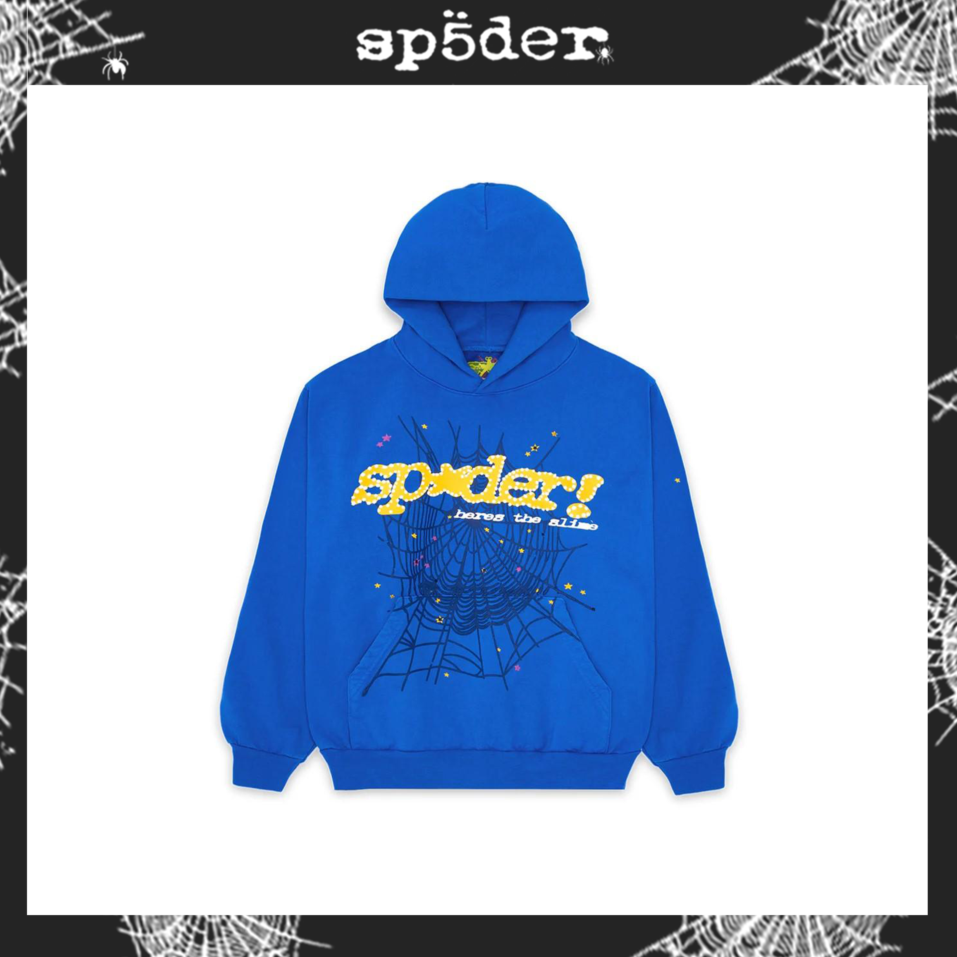 SP5DER SS23-BLUE Hoodie image 1