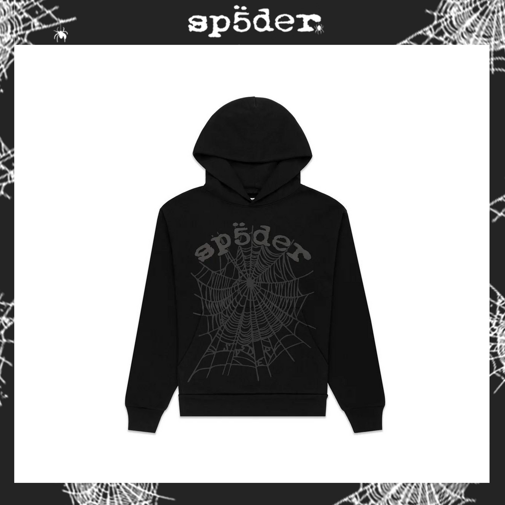 SP5DER SS25-BLACK Hoodie 5722 image 1