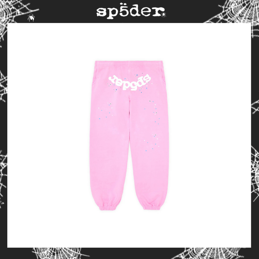SP5DER FW23-PINK2 Sweatpants image 1