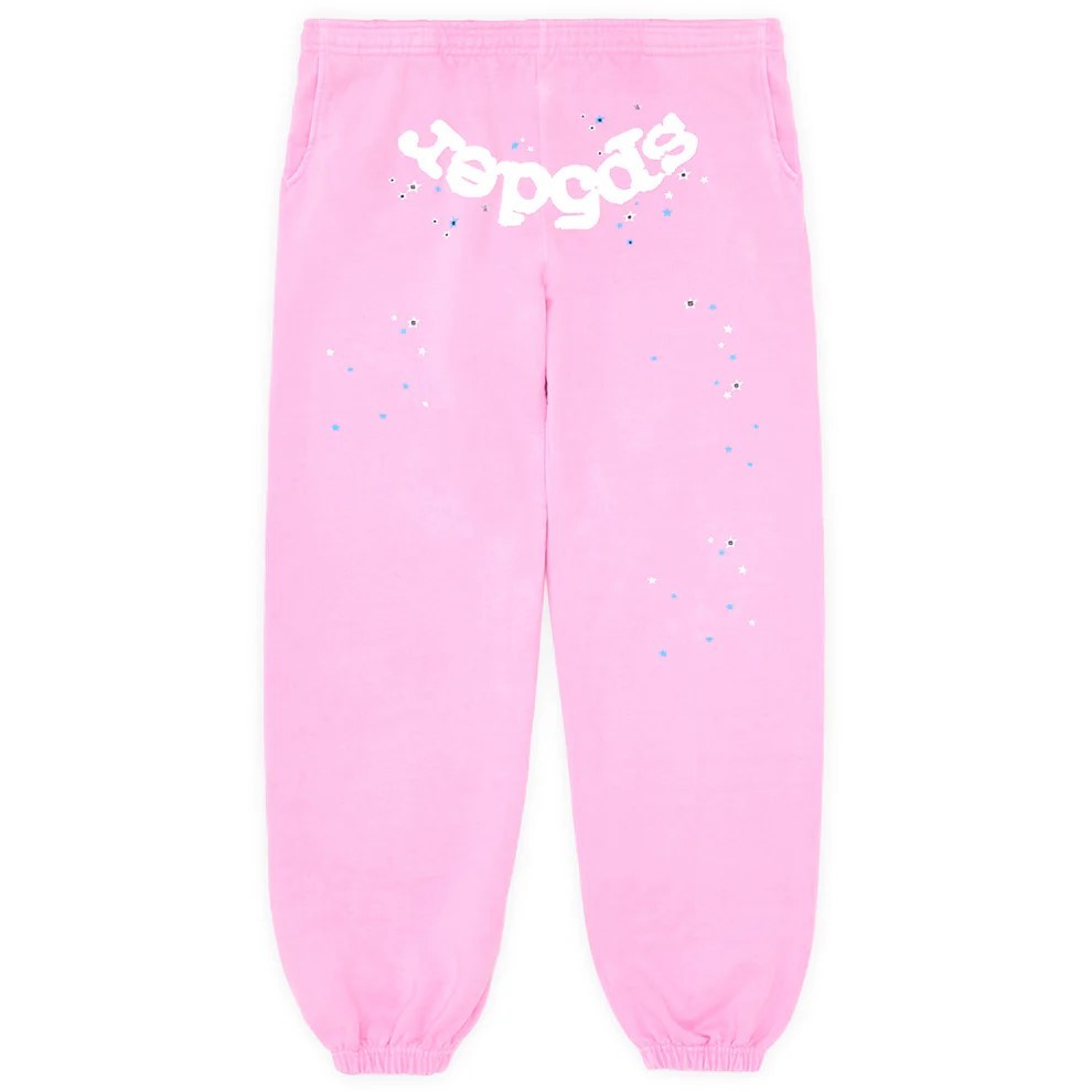 SP5DER FW23-PINK2 Sweatpants image 2