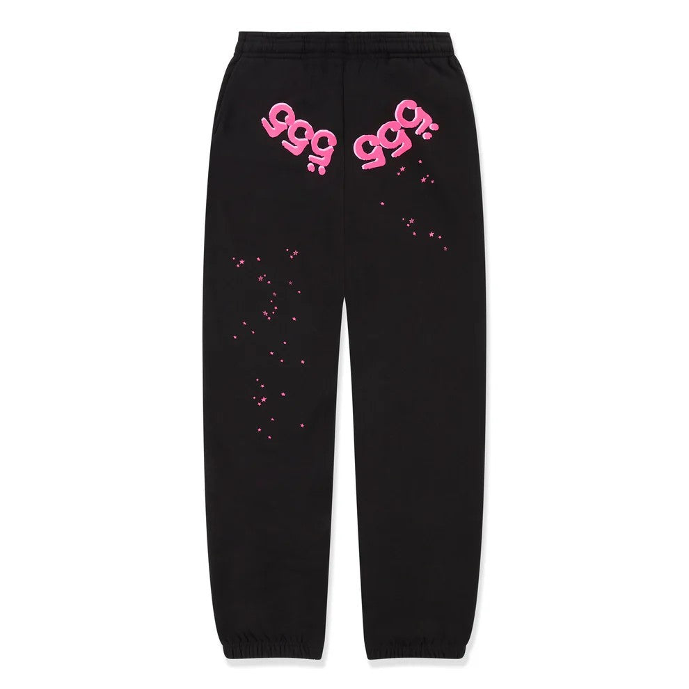 SP5DER FW24-BLACK Sweatpants image 2