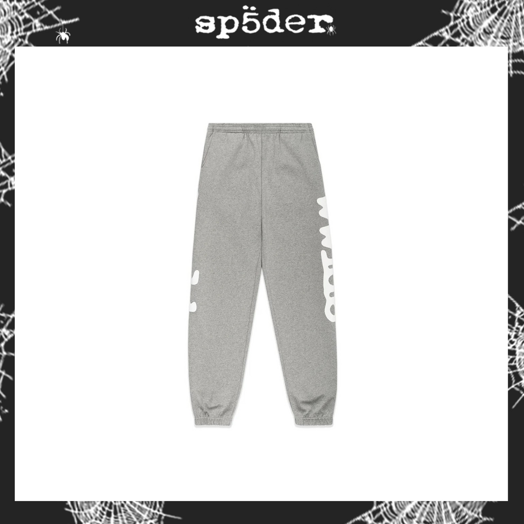 SP5DER FW24-DARK GREY HEATHER Sweatpants image 1