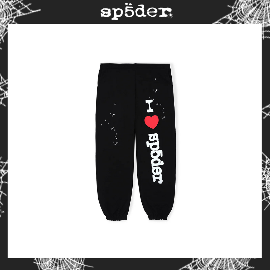 SP5DER SS24-BLACK3 Sweatpants image 1