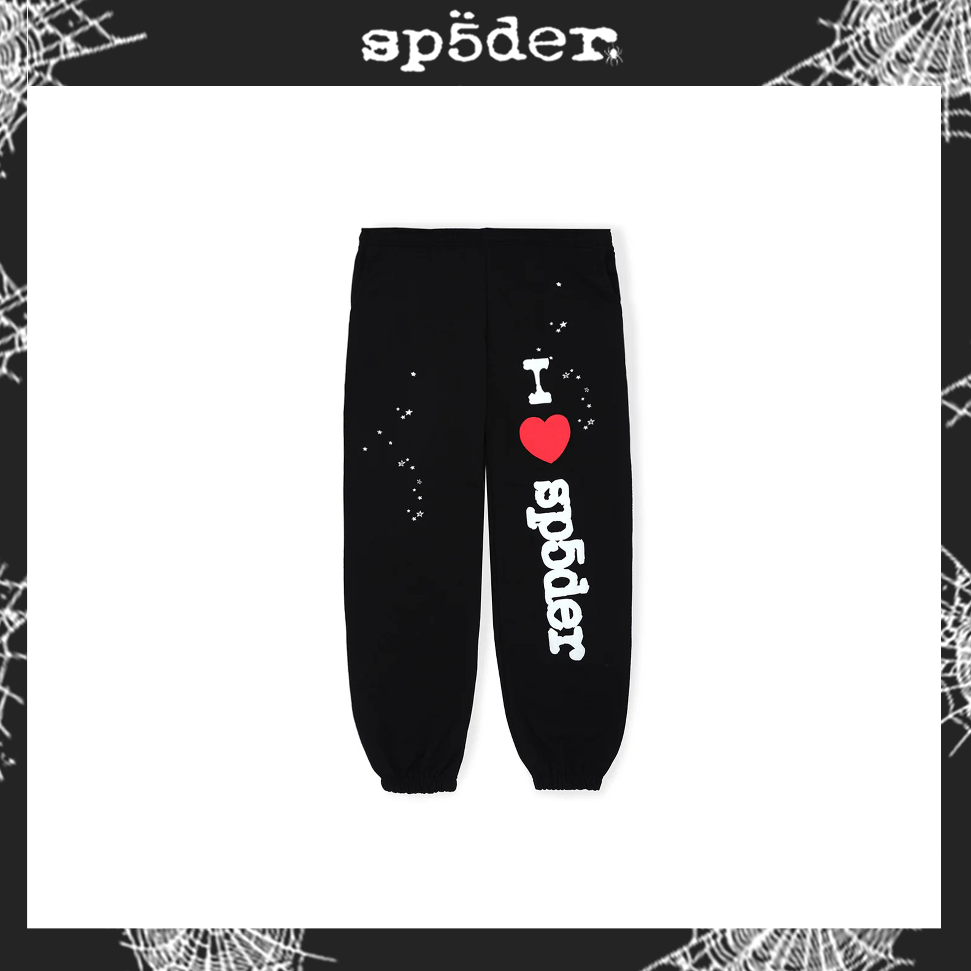SP5DER SS24-BLACK3 Sweatpants image 1