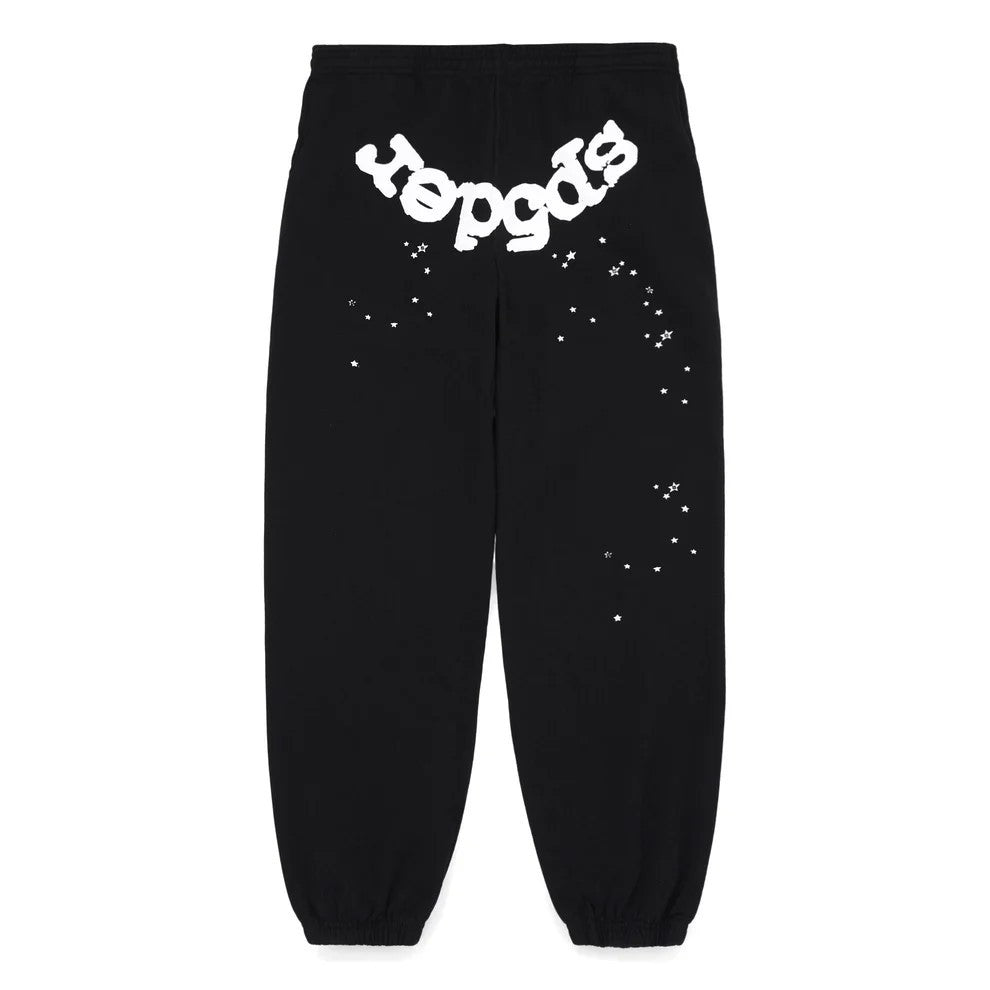 SP5DER SS24-BLACK1 Sweatpants image 2