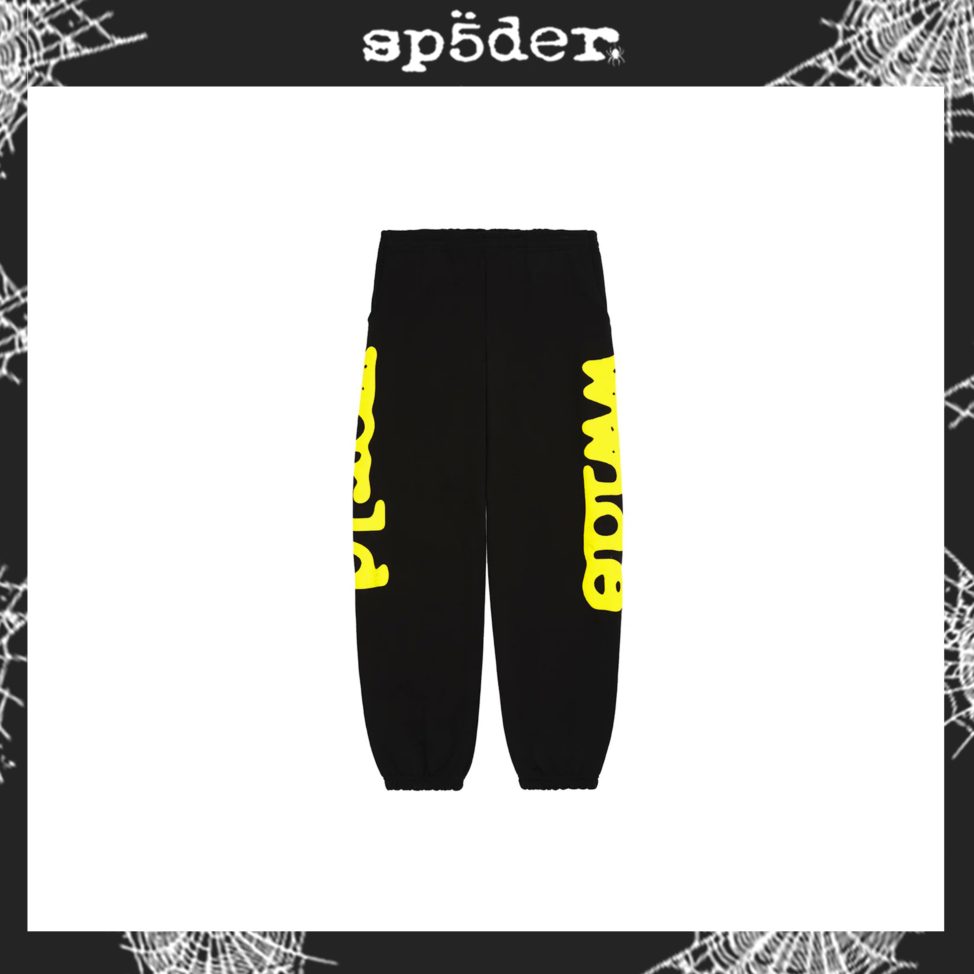 SP5DER SS24-BLACK2 Sweatpants image 1