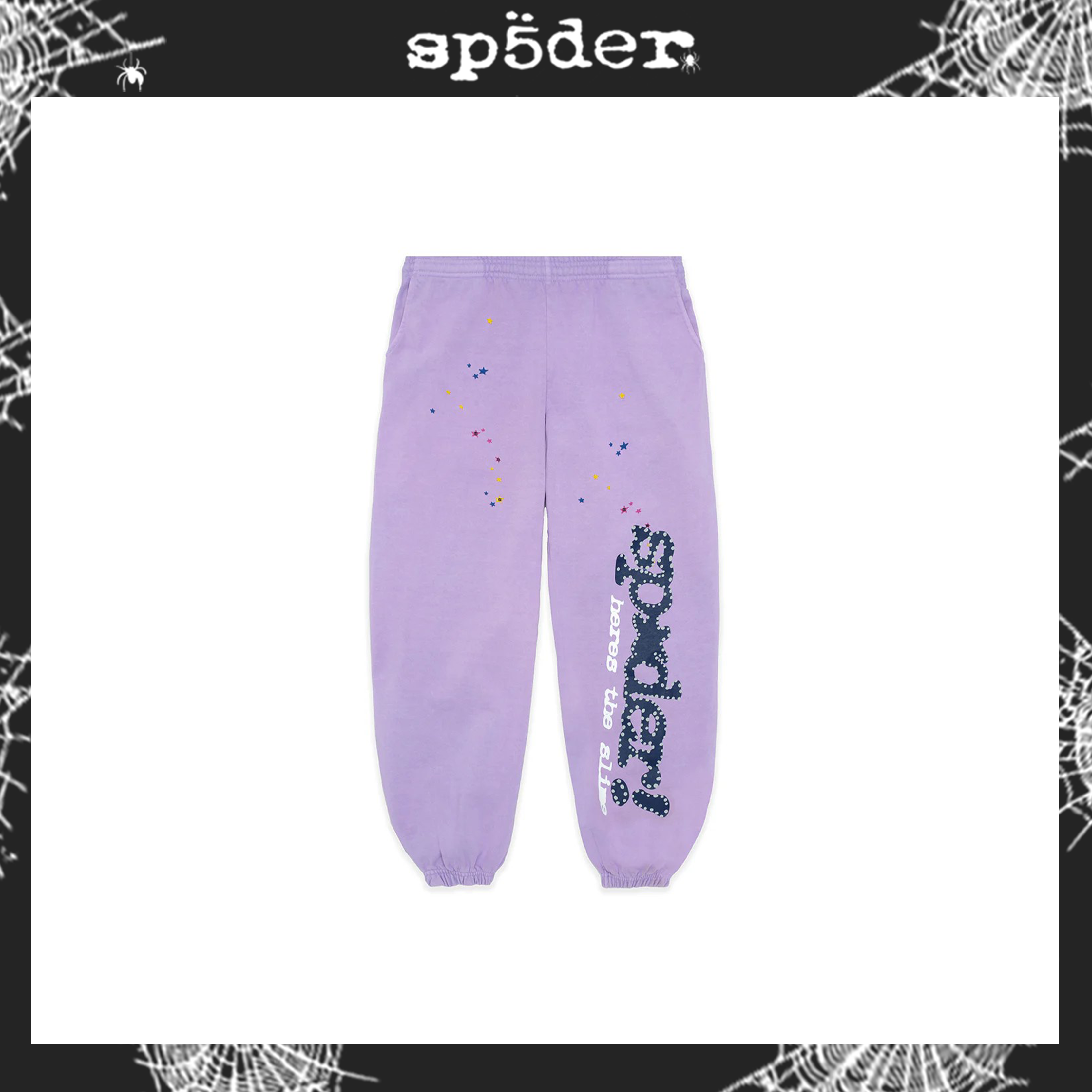 SP5DER SS23-PURPLE Sweatpants image 1