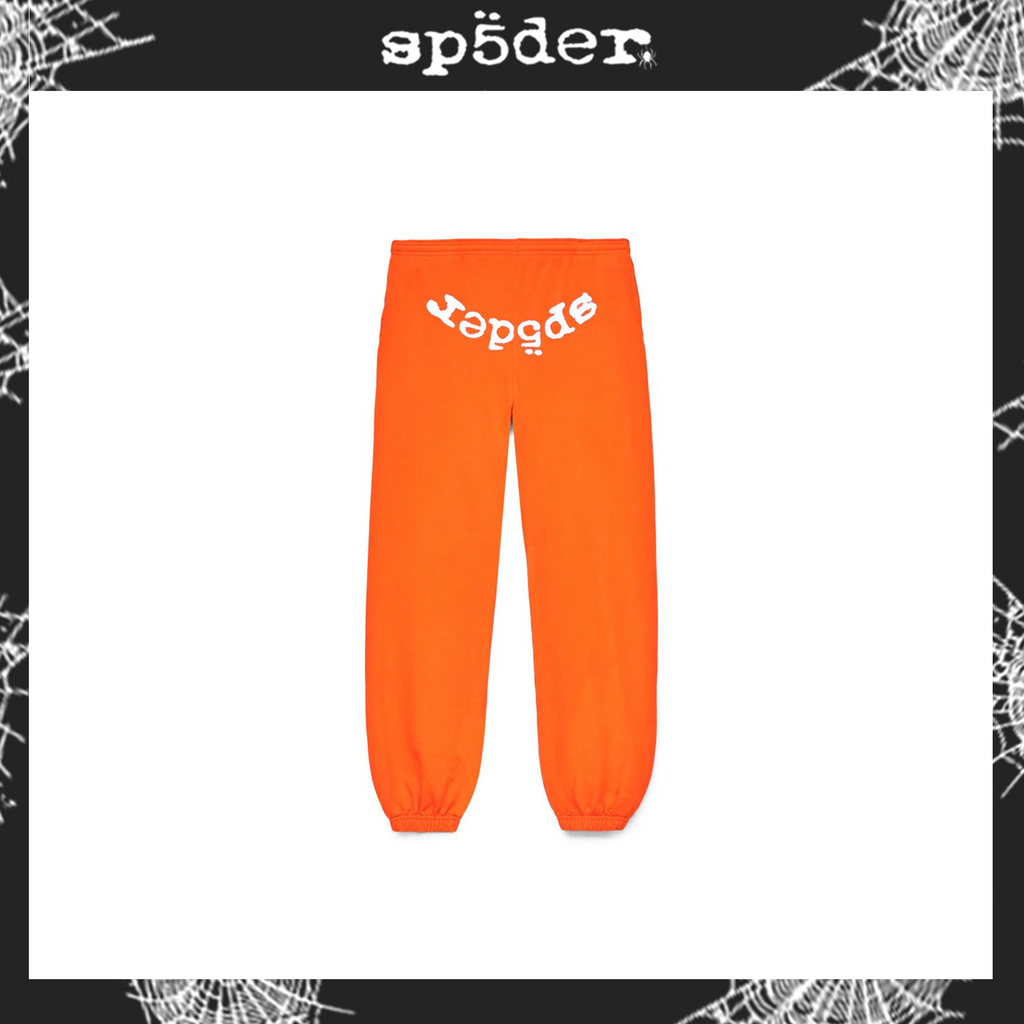 SP5DER SS24-ORANGE Sweatpants image 1