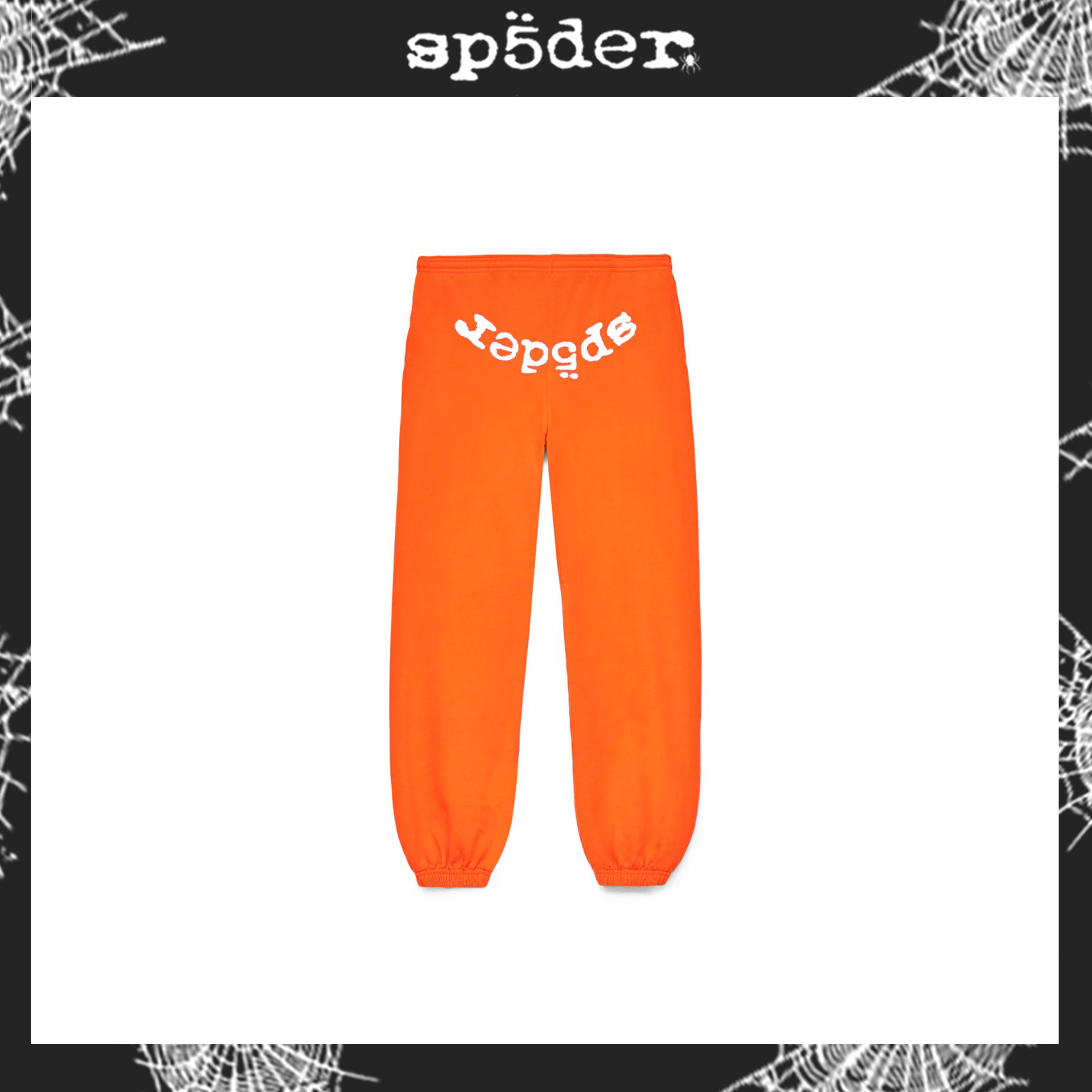 SP5DER SS24-ORANGE Sweatpants image 1