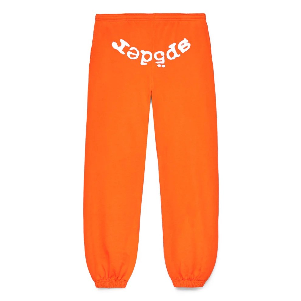 SP5DER SS24-ORANGE Sweatpants image 2