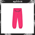 SP5DER SS24-PINK Sweatpants image 1