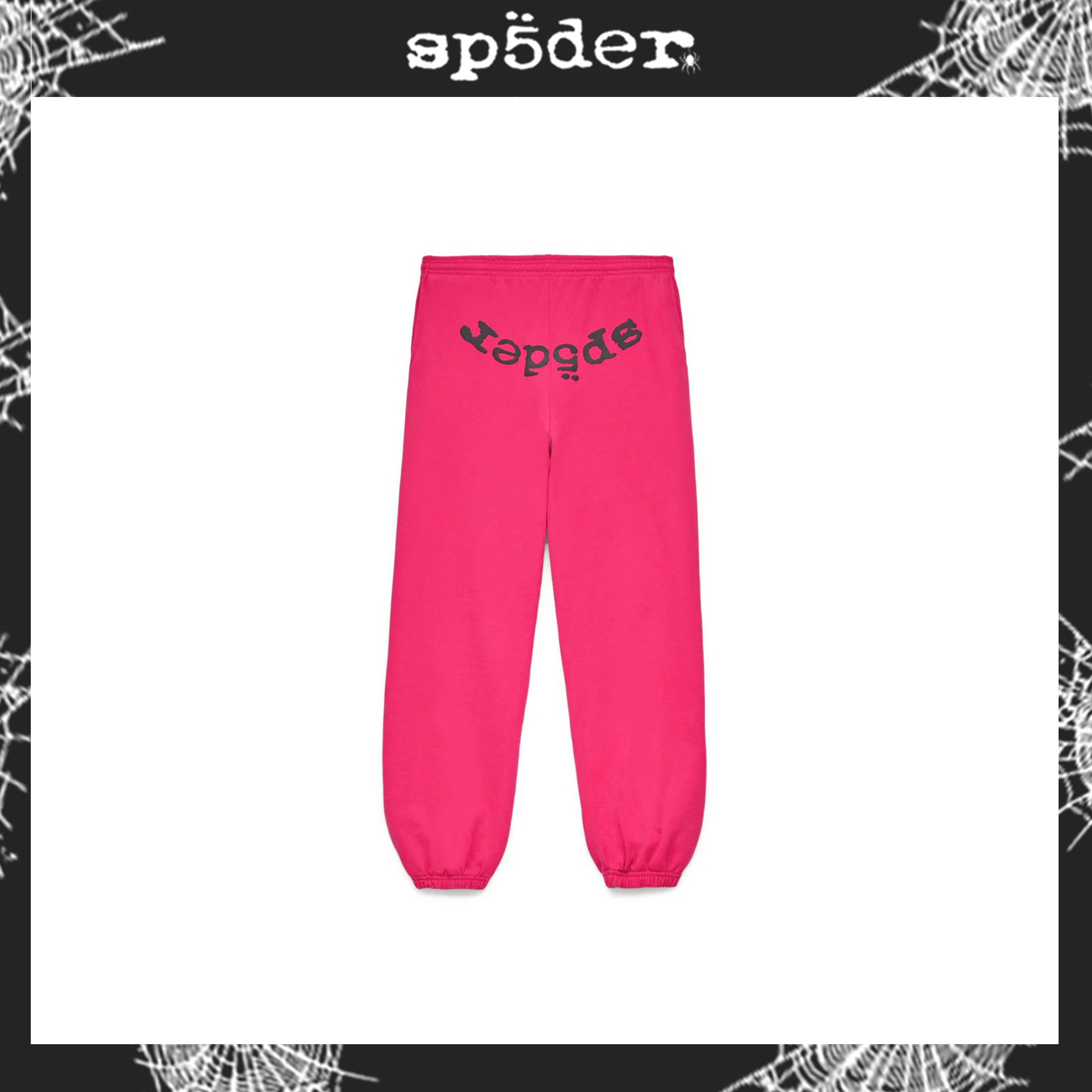 SP5DER SS24-PINK Sweatpants image 1