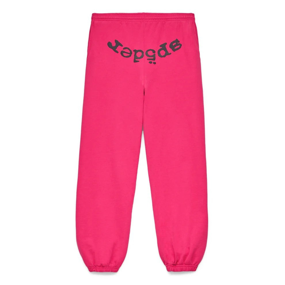SP5DER SS24-PINK Sweatpants image 2