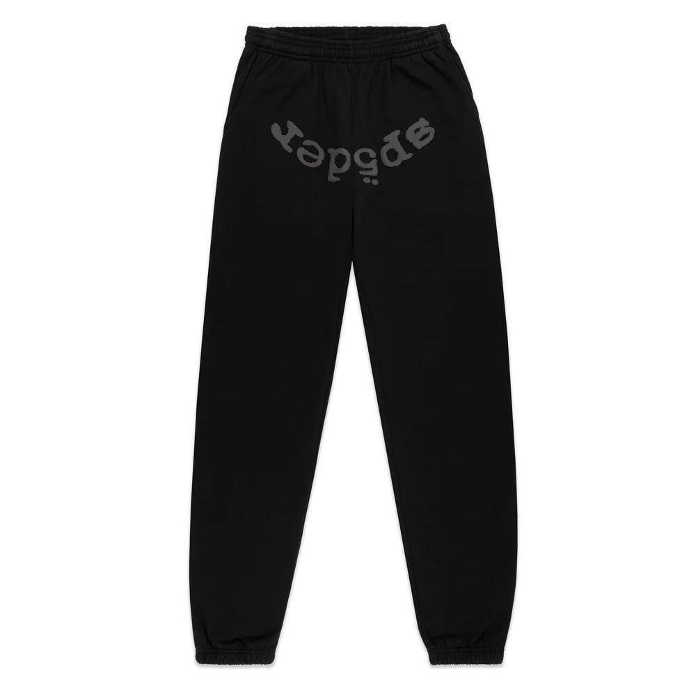 SP5DER SS25-BLACK Sweatpants image 3