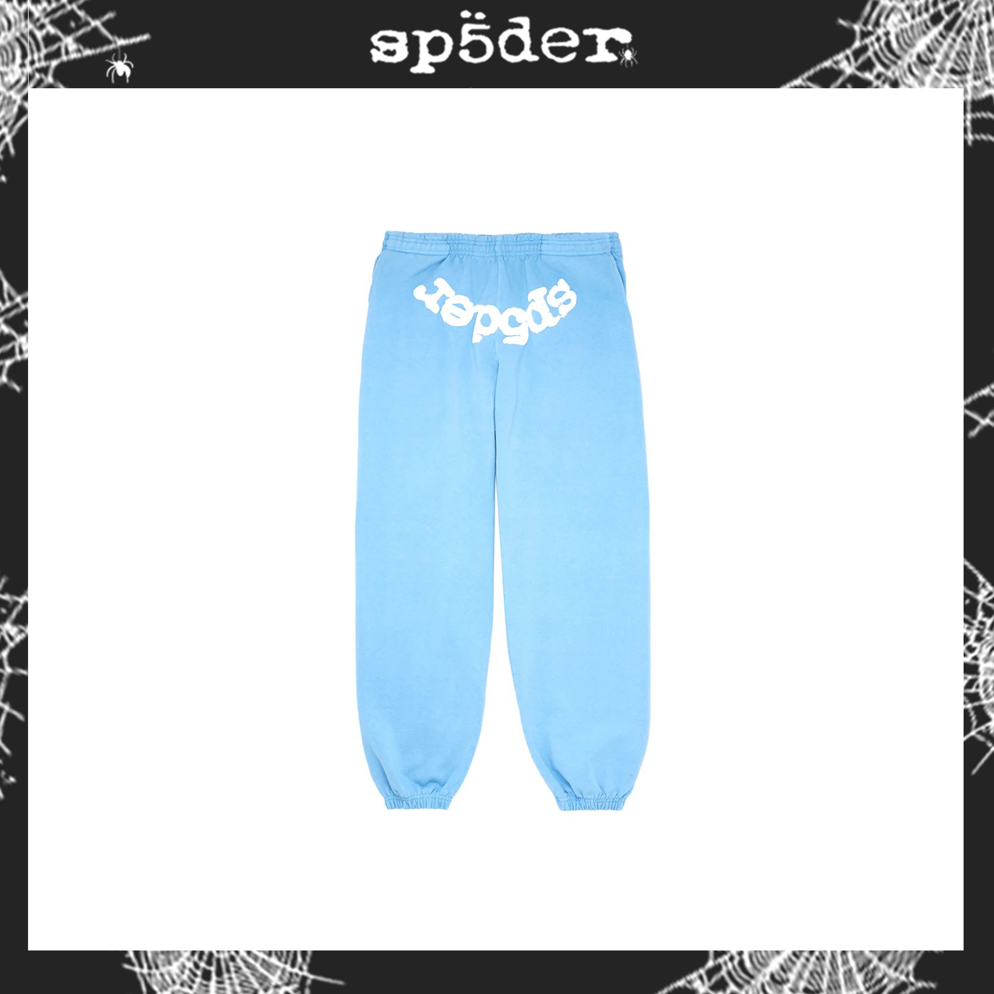 SP5DER SS23-SKY BLUE Sweatpants image 1