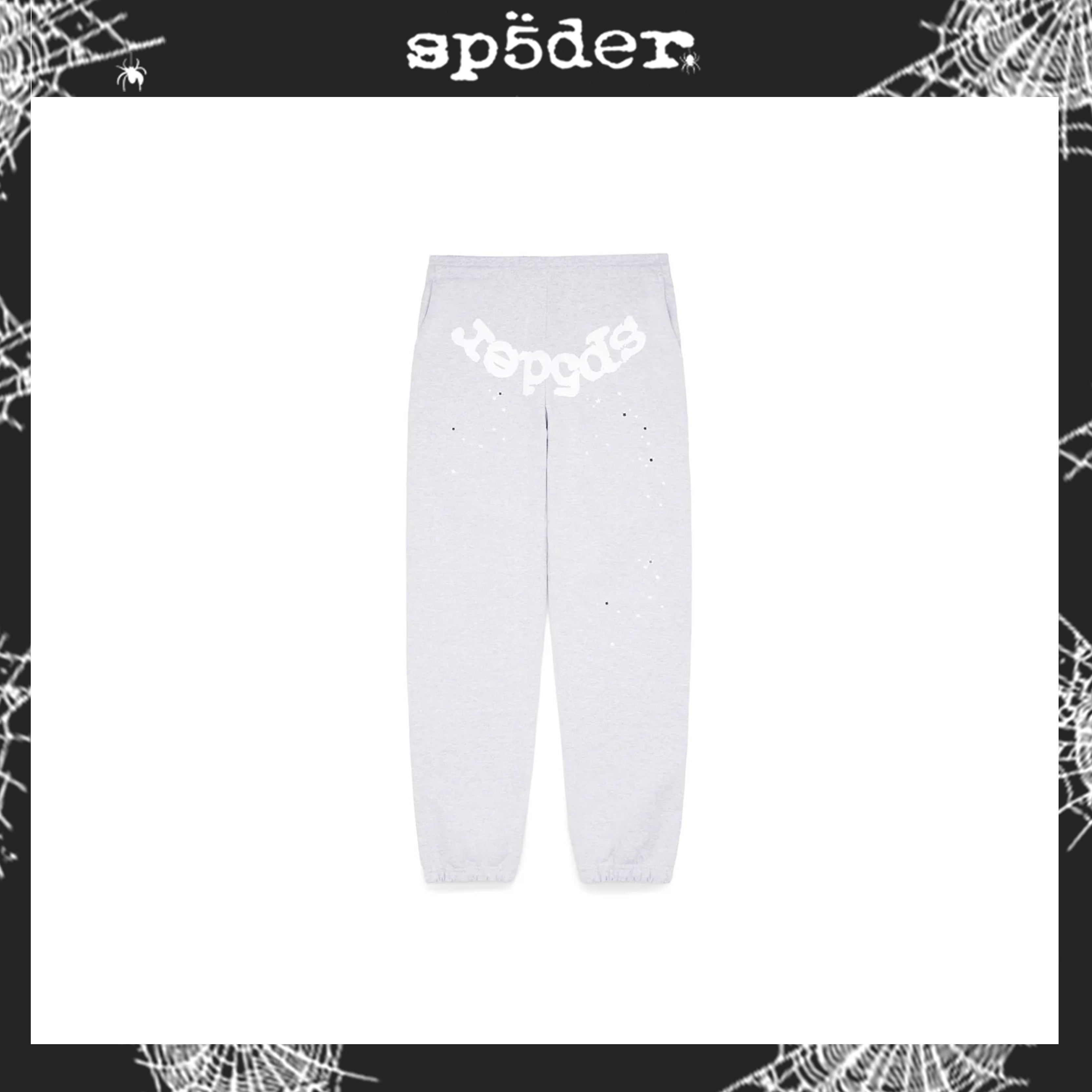 SP5DER SS24-WHITE Sweatpants image 1