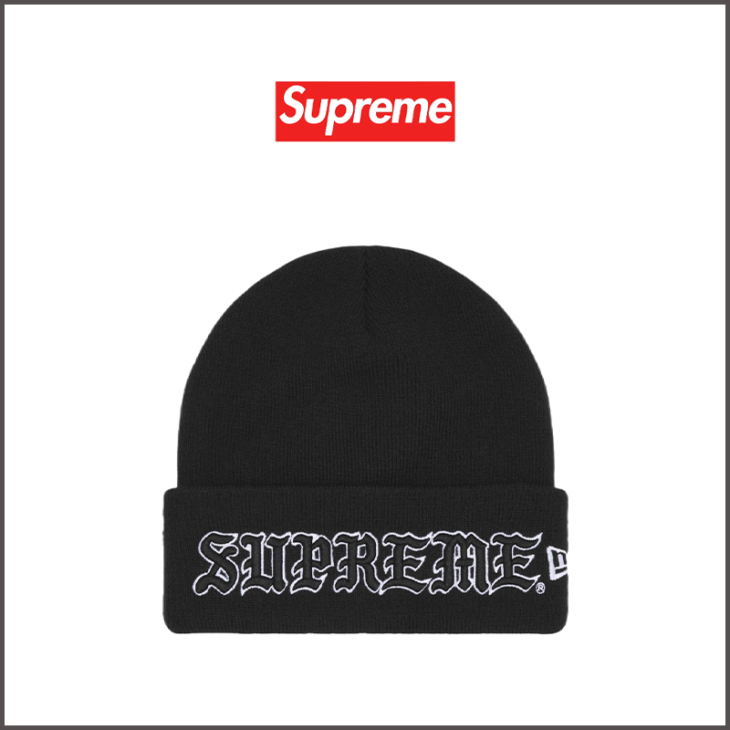 SUPREME BLACK-3 HAT Hat image 1