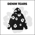 DENIM TEARS BLACK Hoodie 4601 image 1