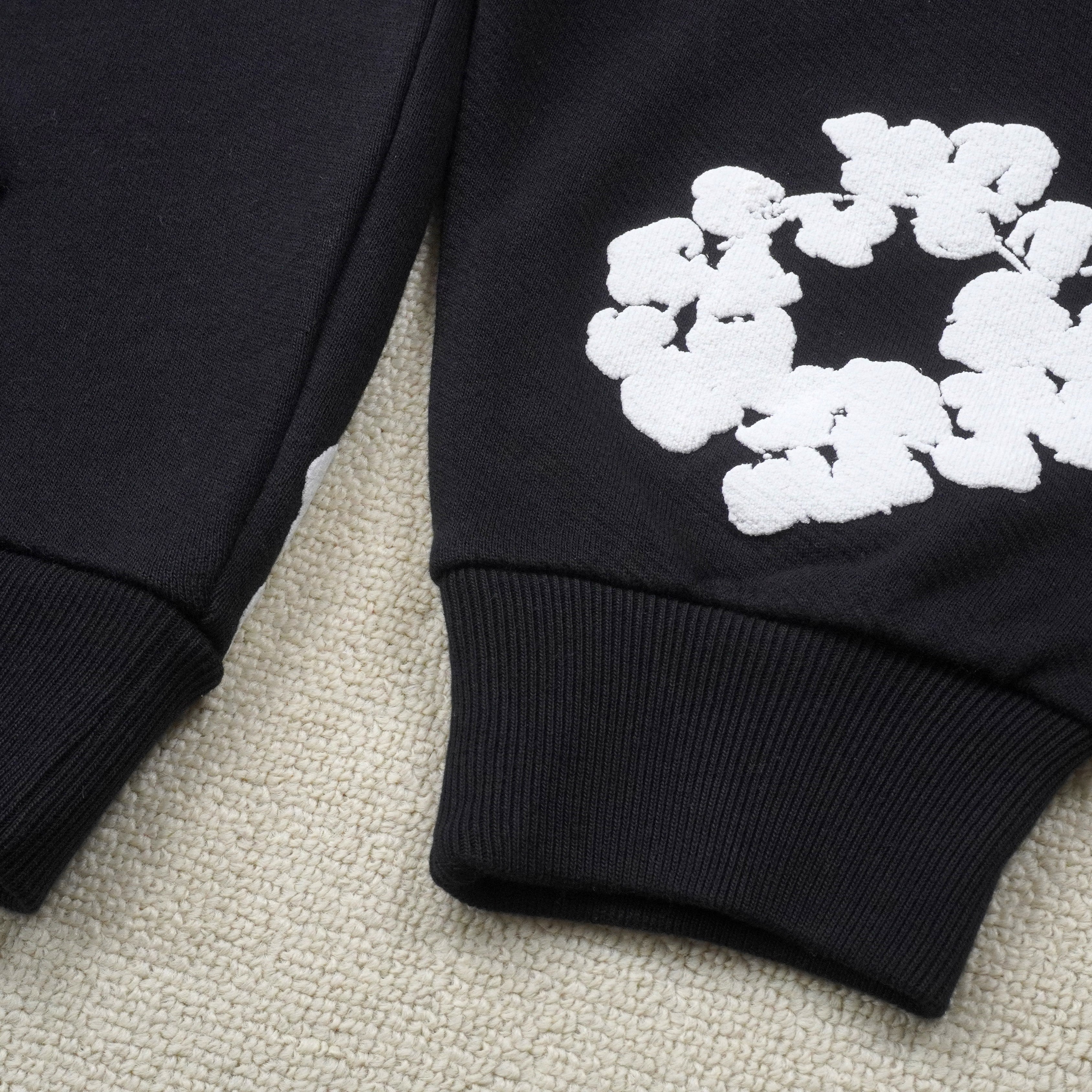 DENIM TEARS BLACK Hoodie 4601 image 3