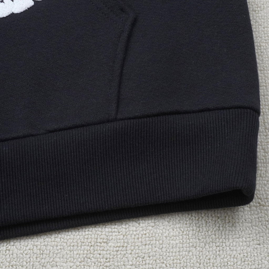 DENIM TEARS BLACK Hoodie 4601 image 5