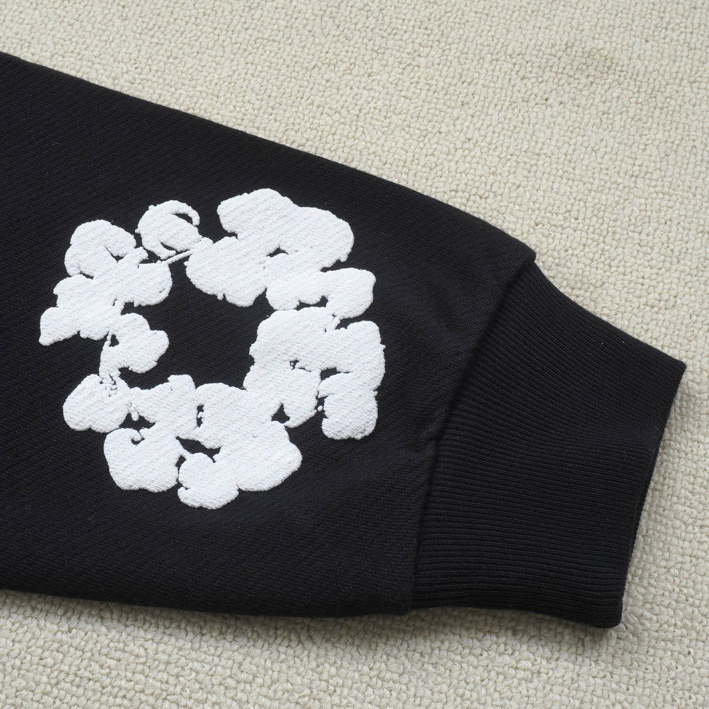 DENIM TEARS BLACK Hoodie 4601 image 6