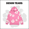 DENIM TEARS PINK Hoodie image 1