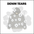 DENIM TEARS GRAY Hoodie image 1