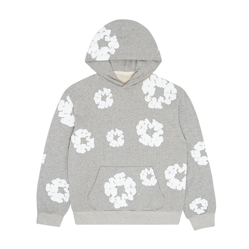 DENIM TEARS GRAY Hoodie image 2