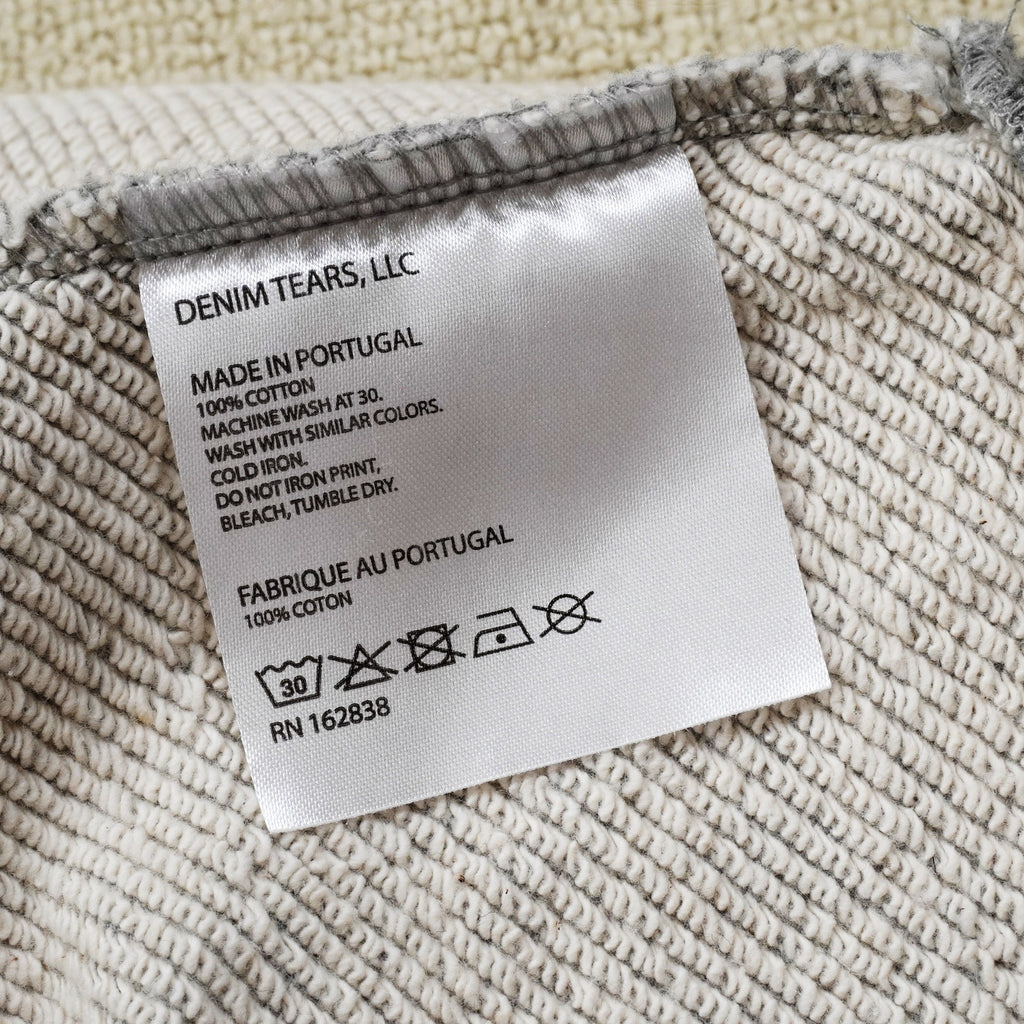 DENIM TEARS GRAY Hoodie image 3