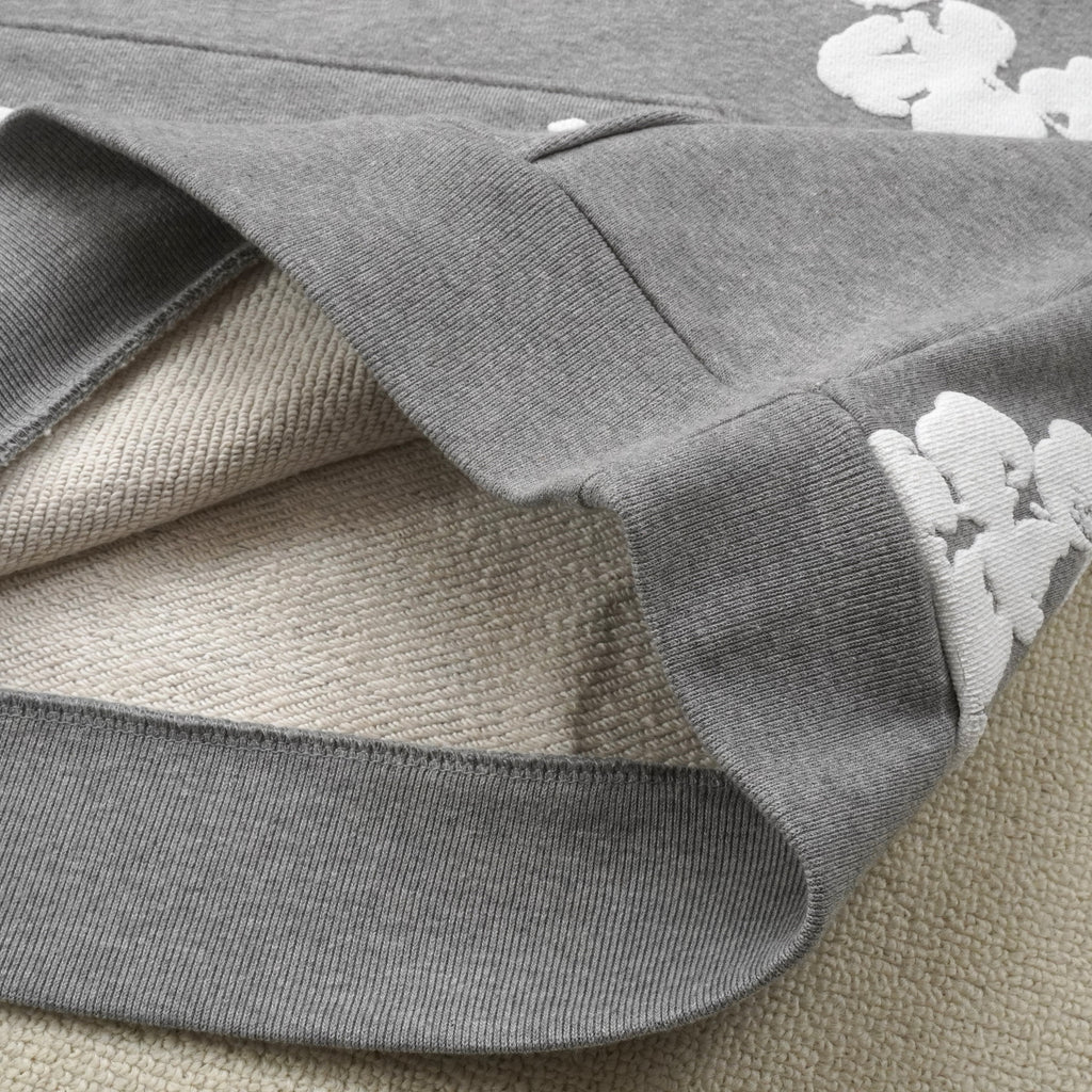 DENIM TEARS GRAY Hoodie image 5