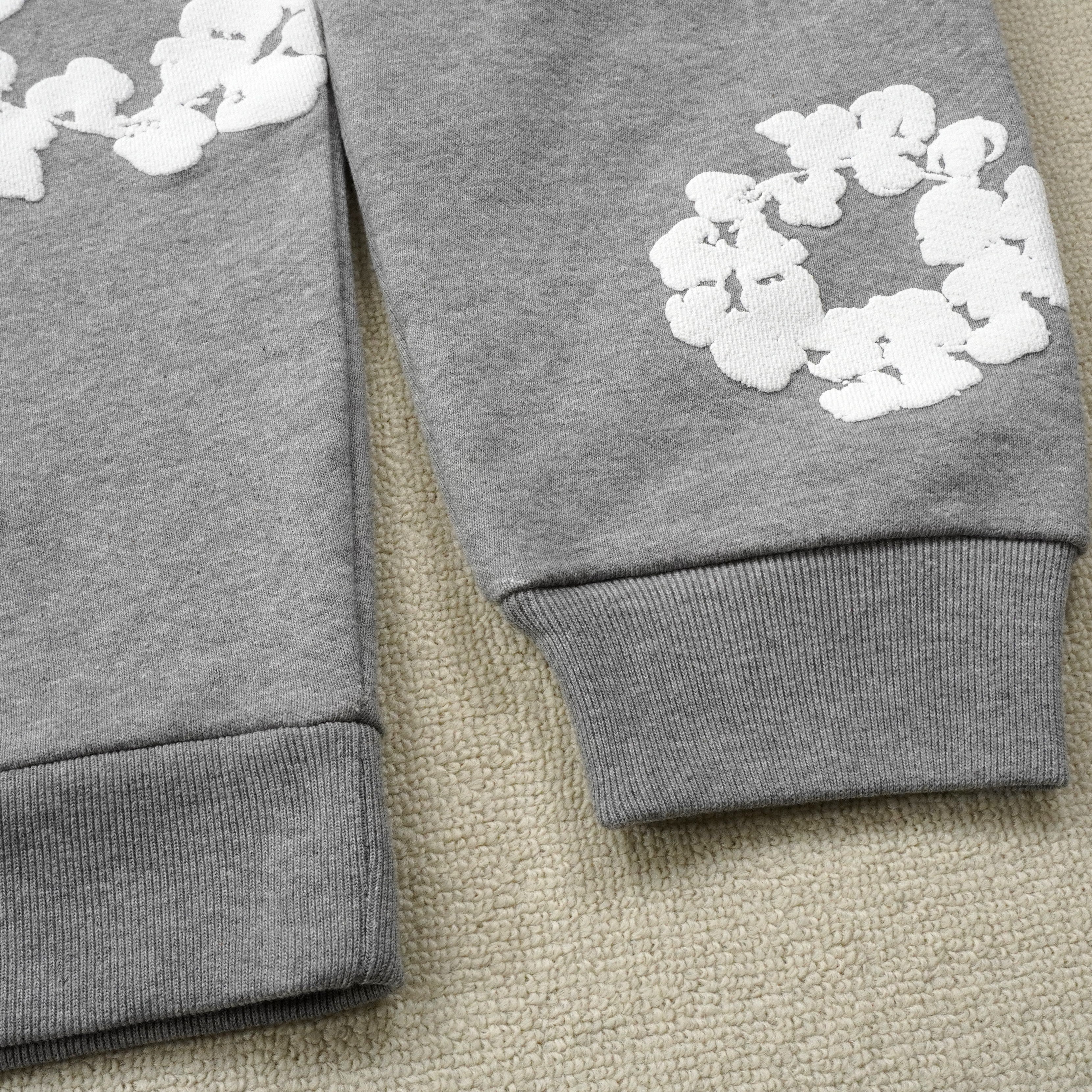DENIM TEARS GRAY Hoodie image 7