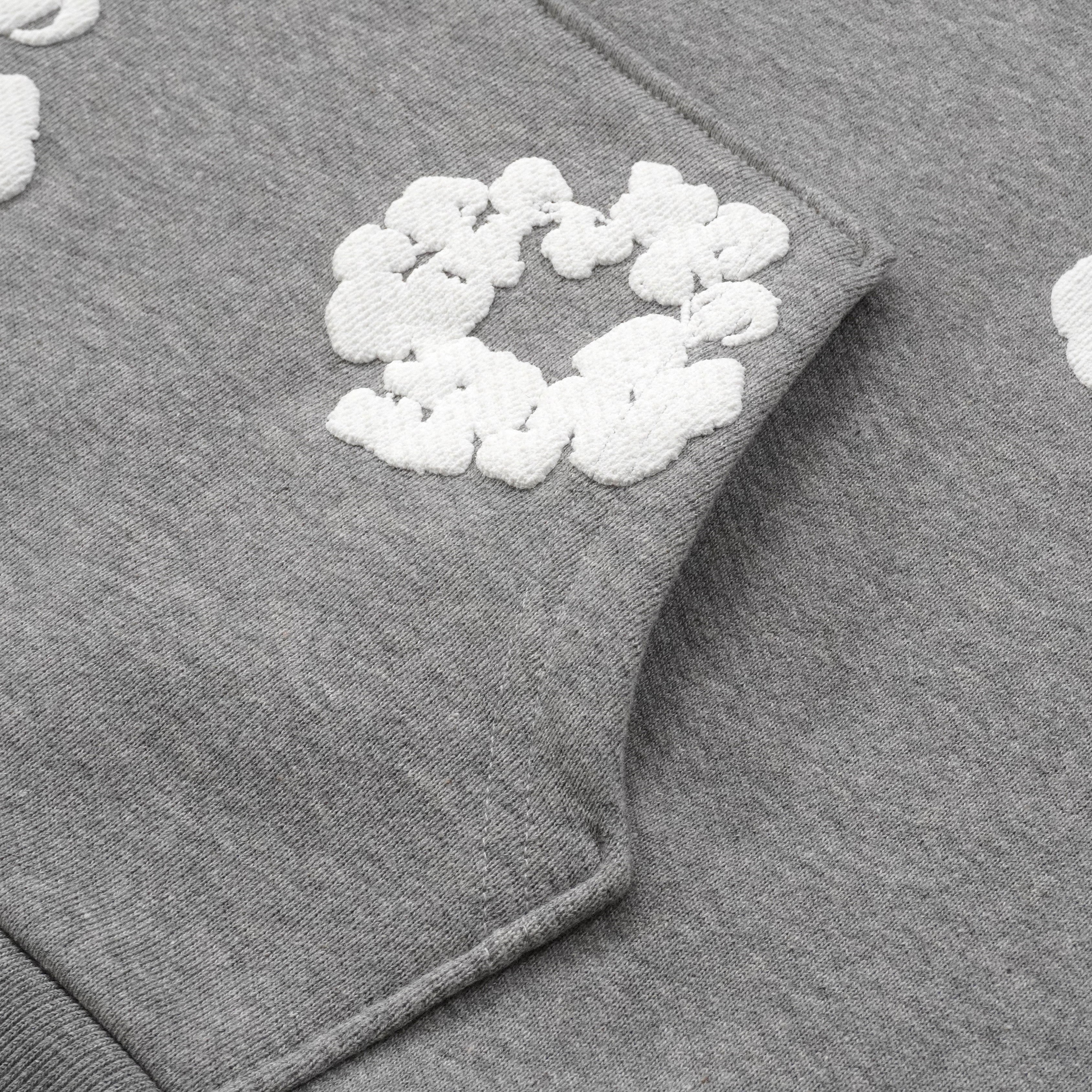 DENIM TEARS GRAY Hoodie image 9