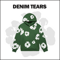 DENIM TEARS GREEN Hoodie image 1