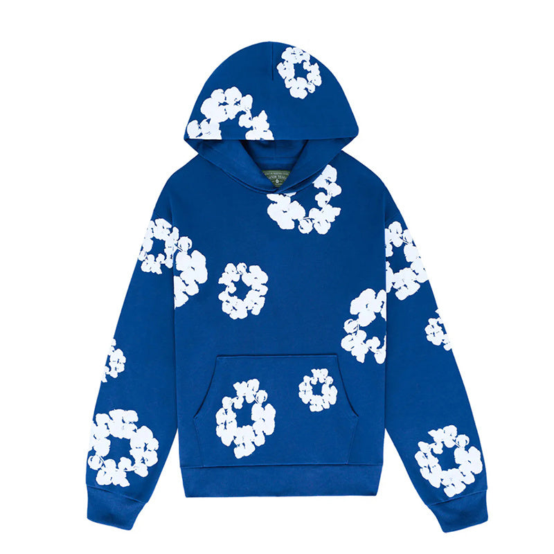 DENIM TEARS BLUE Hoodie image 2
