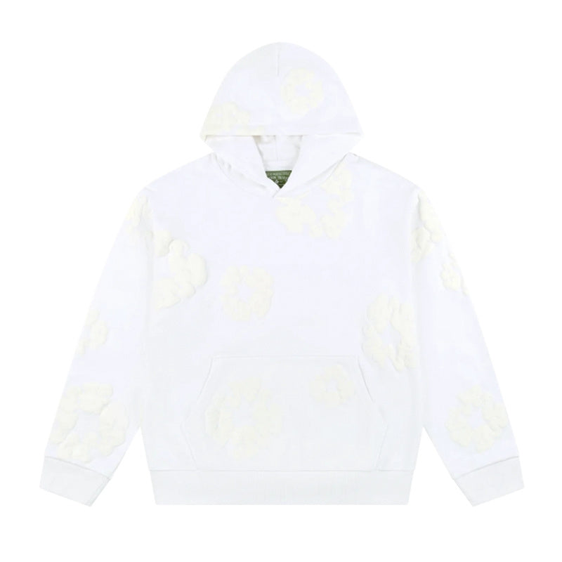 DENIM TEARS WHITE Hoodie image 2