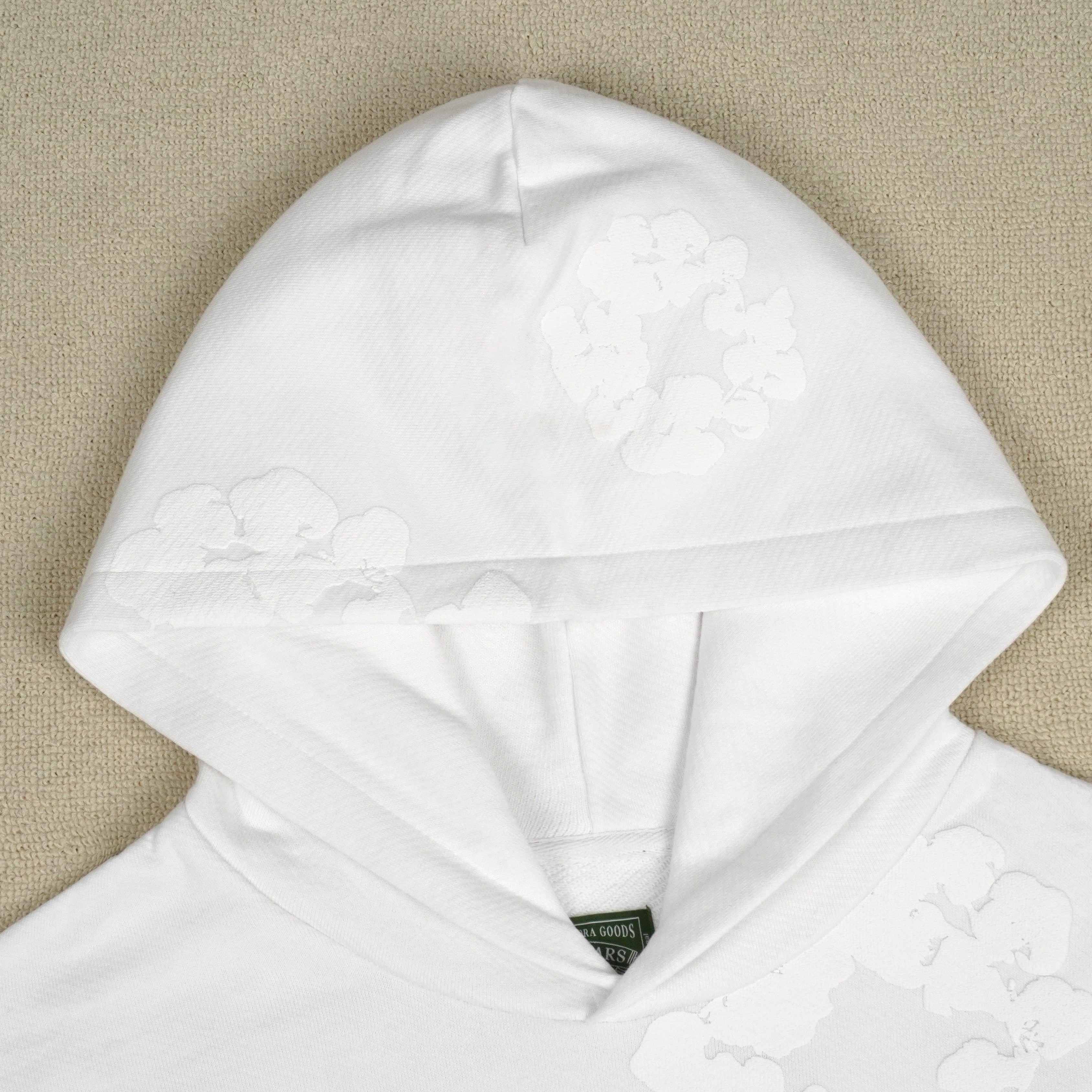 DENIM TEARS WHITE Hoodie image 3