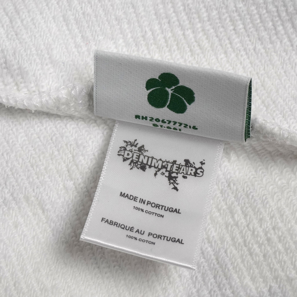 DENIM TEARS WHITE Hoodie image 10