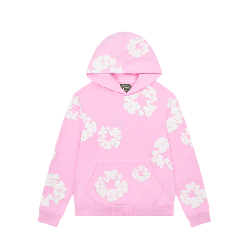 DENIM TEARS PINK-NEW Hoodie image 2